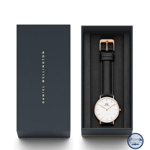 [GIAMGIA📢] ♥ Đồng hồ DW Classic Sheffield Dây Da daniel wellington chính hãng 100% - bảo hành TRỌN ĐỜI, full box, túi ♥