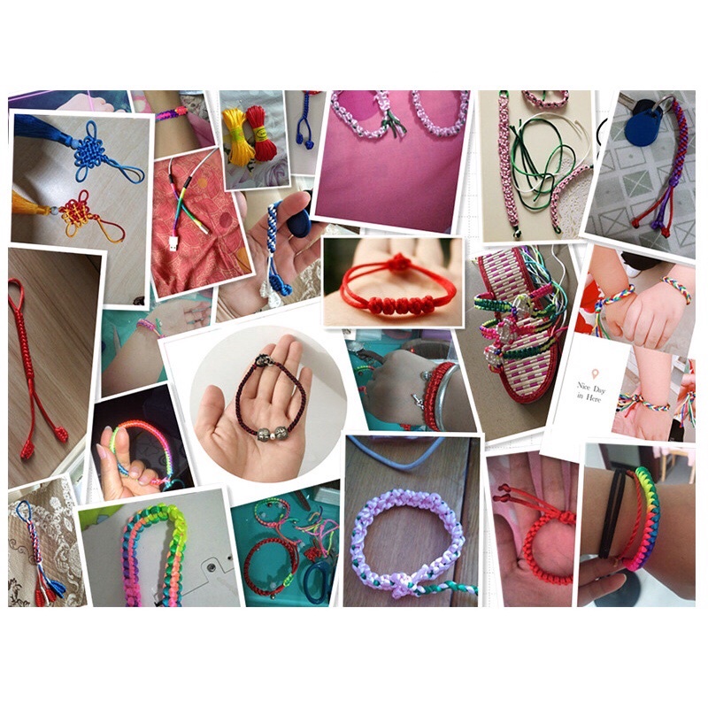 [SIÊU RẺ] Dây tim ĐÀI LOAN 1mm hàng xịn - mịn đủ màu - MH613