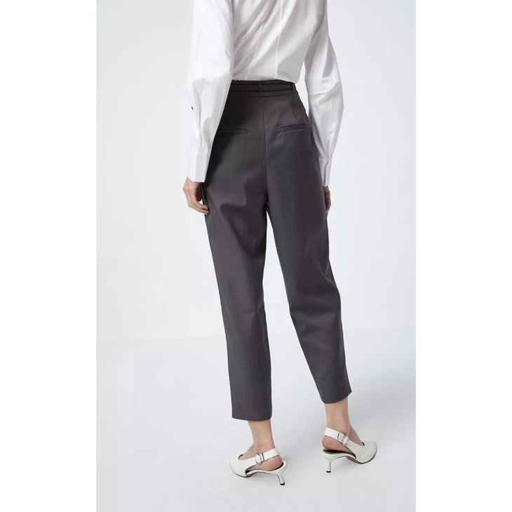 Vero Moda Quần Ống xuông Xếp Li Kẻ Ca Rô Cho Nữ CoutureMade 320150506