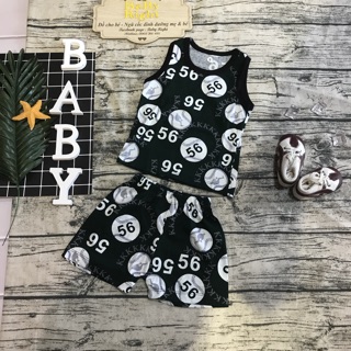 Bộ đồ carter sát nách cho bé