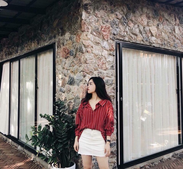 Sơ mi sọc siêu hot