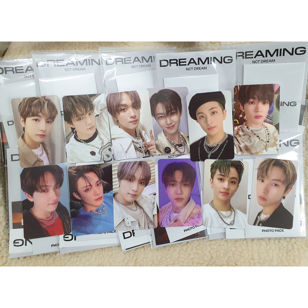 [Mã LIFEXANH03 giảm 10% đơn 500K] Ảnh photocard official luggage NCT Dream Universe Hot sauce Hello Future album