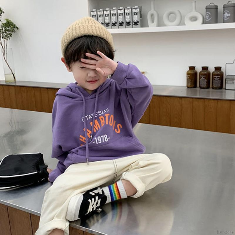 Áo hoodie dài tay họa tiết hoạt hình dành cho bé trai