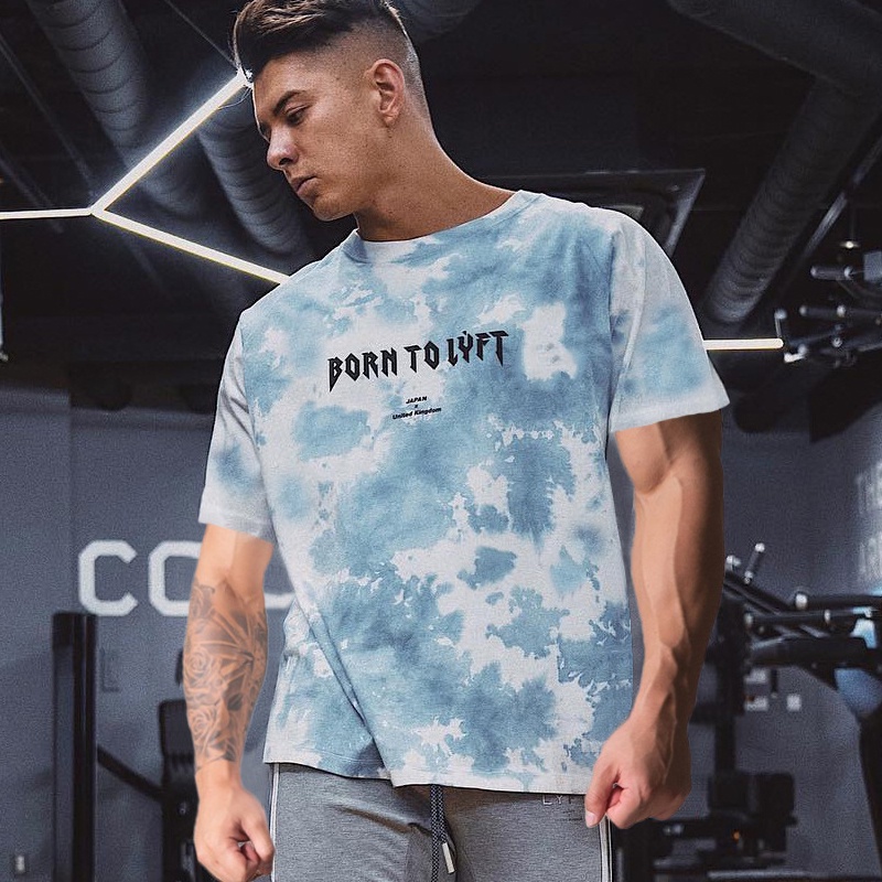 Áo Thun Thể Thao Tay Ngắn Dáng Rộng Thoáng Khí Nhanh Khô Thời Trang Mùa Hè Cho Nam Size M-3XL