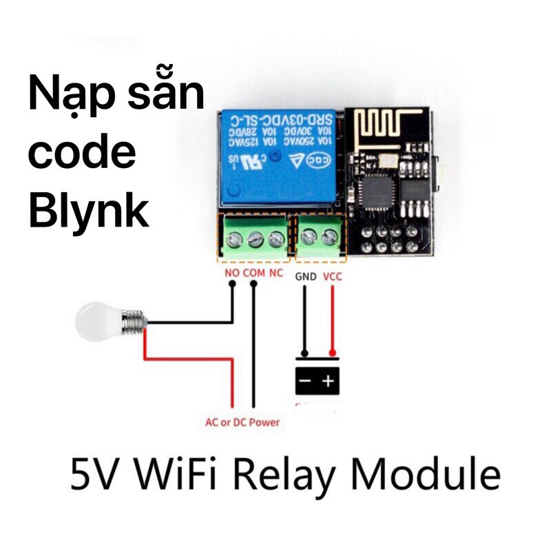 Module Relay  ESP8266 ESP-01S