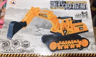 xe điều khiển xúc đất model truck