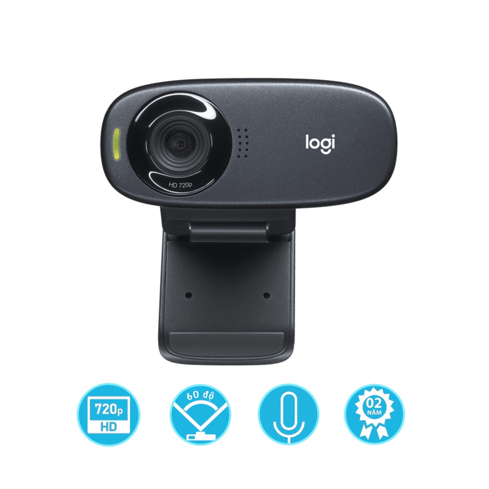 Webcam Logitech C310 - Hàng Chính Hãng