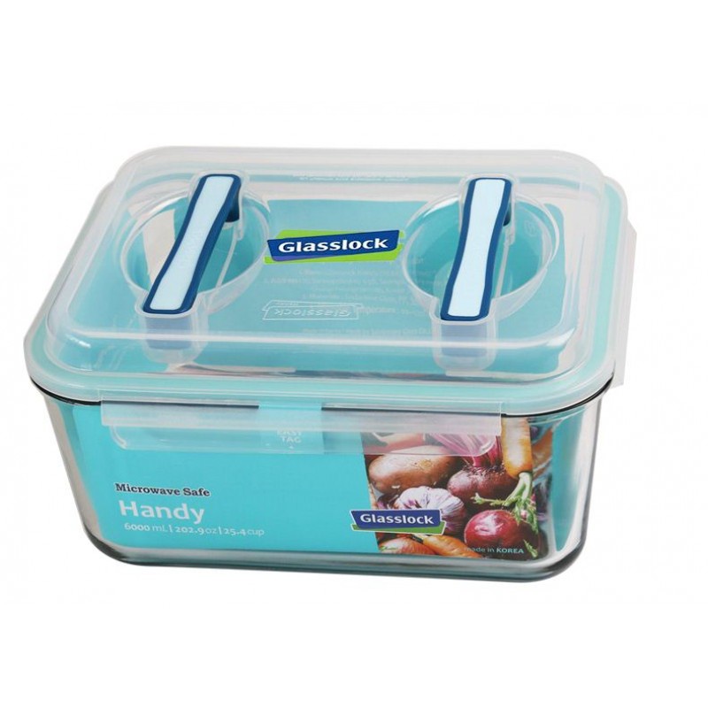 Hộp thủy tinh 6000ml-MHRB-600 GLASSLOCK