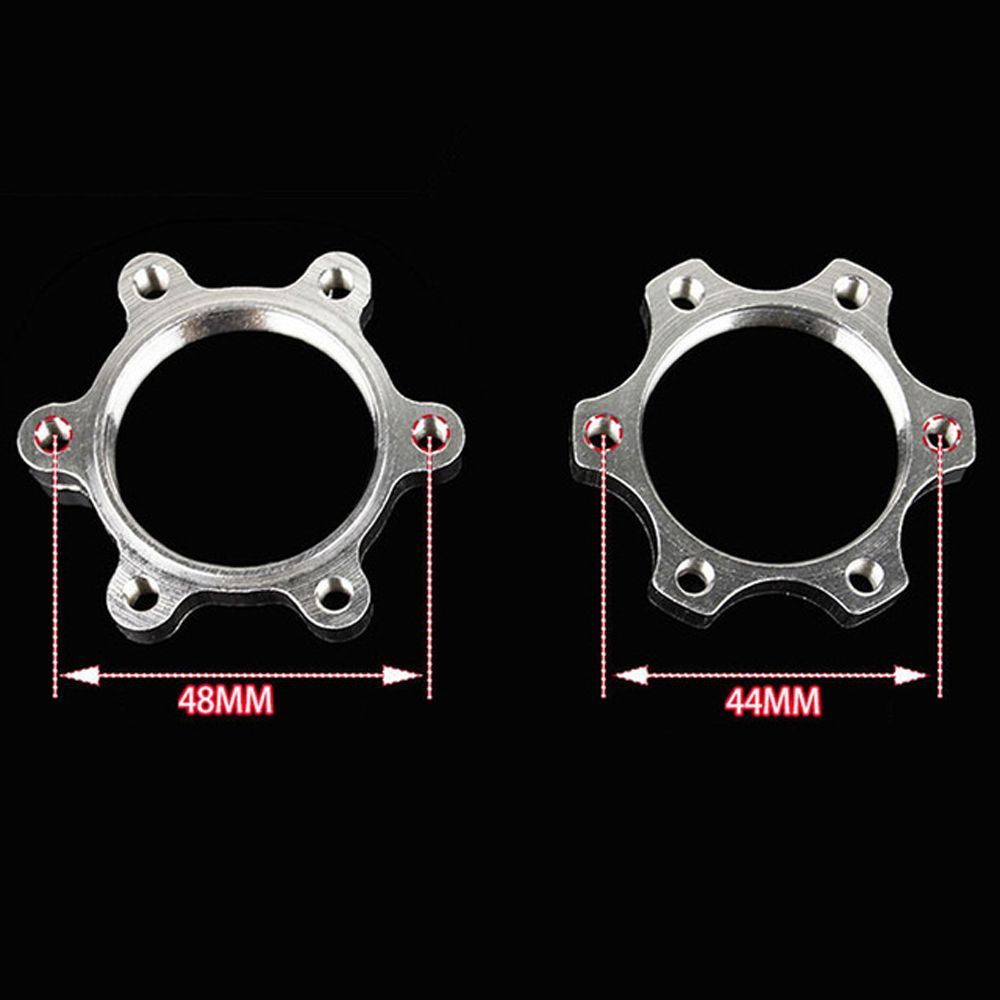 Đĩa Phanh Xe Đạp Leo Núi 6 Bu Lông Bằng Nhôm Kích Thước 44mm / 48mm Chất Lượng Cao