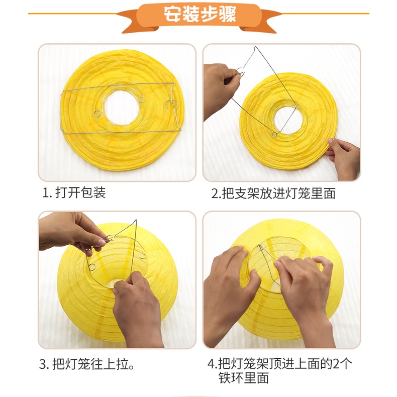 Lồng Đèn Giấy Hình Tròn 6 Inch Treo Trang Trí Lễ Hội Giáng Sinh Nhiều Màu Sắc Kiểu Trung Hoa