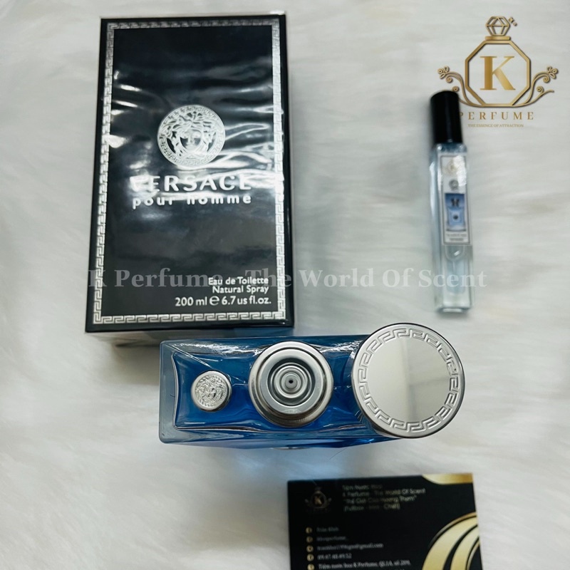 [K Perfume Chính Hãng] Nước Hoa Nam Versace Pour Homme | Thế Giới Skin Care