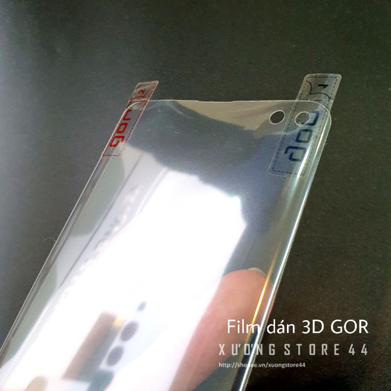 [Có lưng Carbon|kim cương] Film dán Samsung S7 Edge/S8/S8+/S9/S9+/Note9/10+ GOR chống trầy xước
