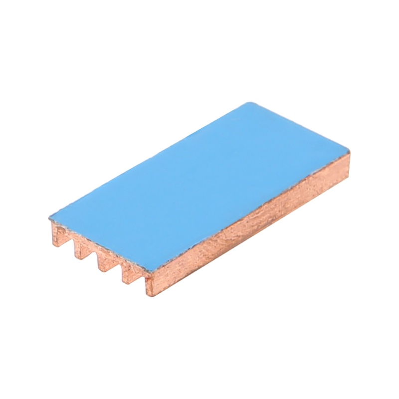 Utake Ultra Thin Pure Copper Heat Sink Back Memory RAM Sink Cooling For MOS IC Chip