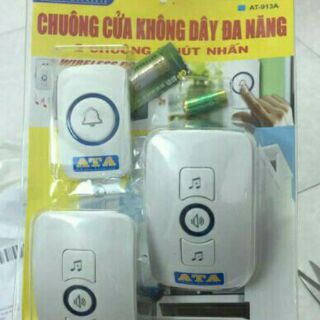 Chuông cửa đôi ko dây ATA