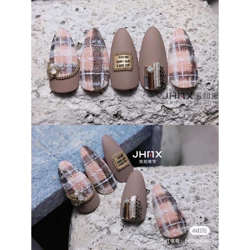 Gel thạch cao nail, gel xi măng trang trí móng