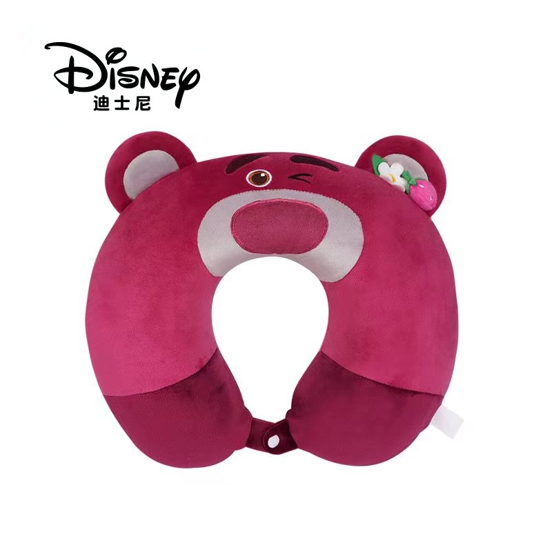 [ CHÍNH HÃNG ] Gối kê cổ chữ U du lịch - văn phòng Gấu Dâu Lotso
