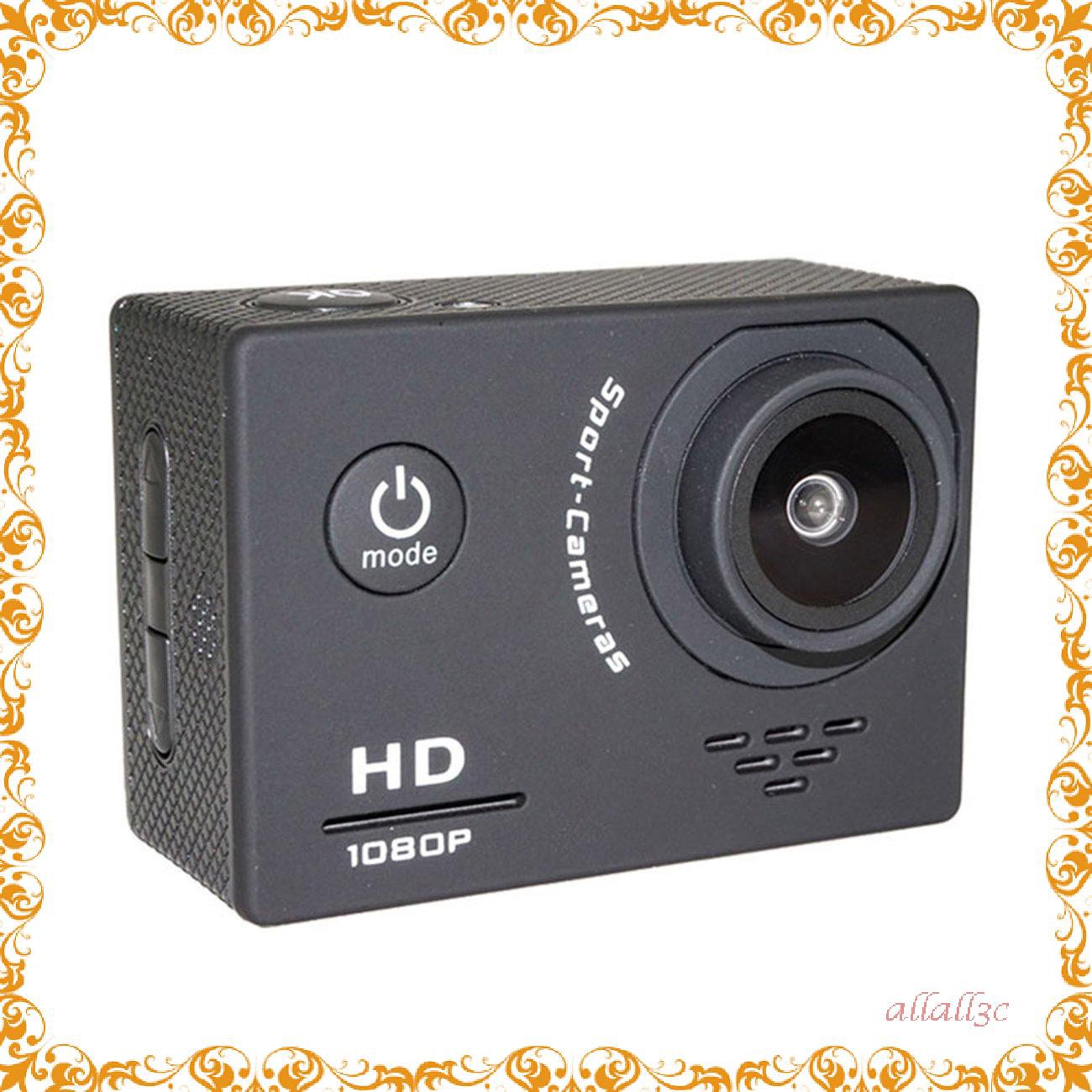 1 Bộ Camera Hành Trình Mini 1080p Chống Thấm Nước 30m