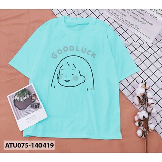 ÁO THUN CÁ TÍNH CÔ GÁI GOOD LUCK [SẢN PHẨM ĐỘC QUYỂN CỦA ÁO THUN UNISEX - KPOP]