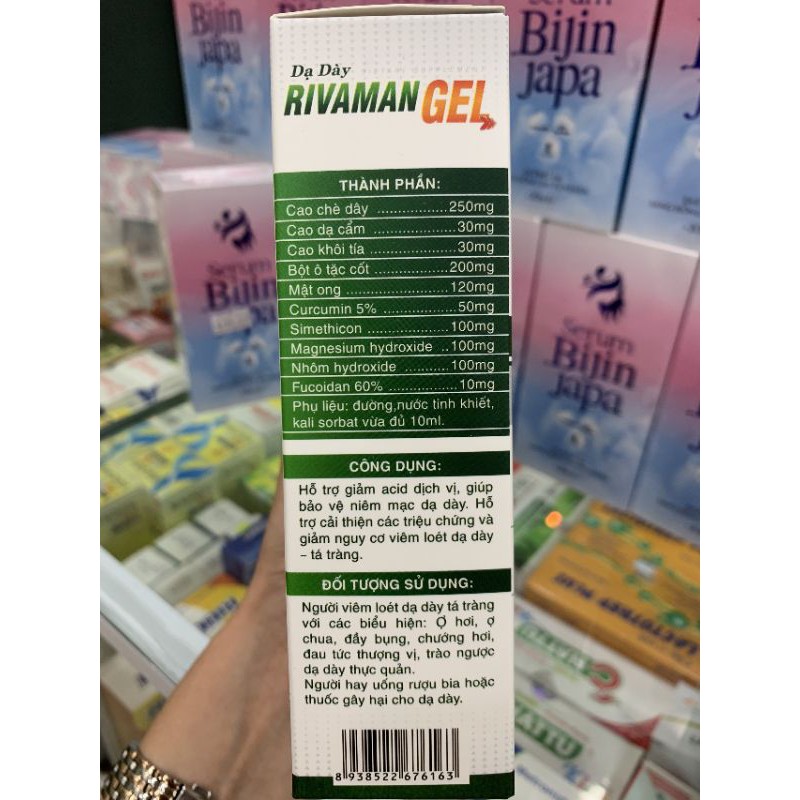 Dạ dày RIVAMANGEL, sản phẩm hàng đầu cho người viêm loét dạ dày