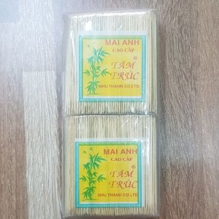 Tăm trúc (gồm 10 gói nhỏ)