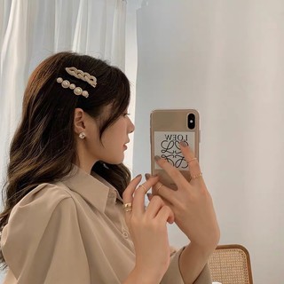 Kẹp tóc mái vân đá Hàn Quốc veronica nhiều kiểu