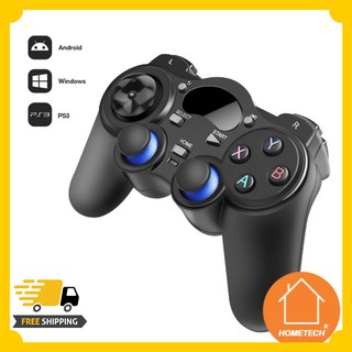 Tay cầm chơi game không dây 2.4g cho smartphone, pc, laptop, android, ios, windows