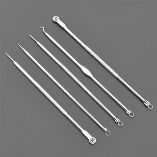 Set 5 Dụng Cụ Nặn Mụn Bằng Thép Không Gỉ