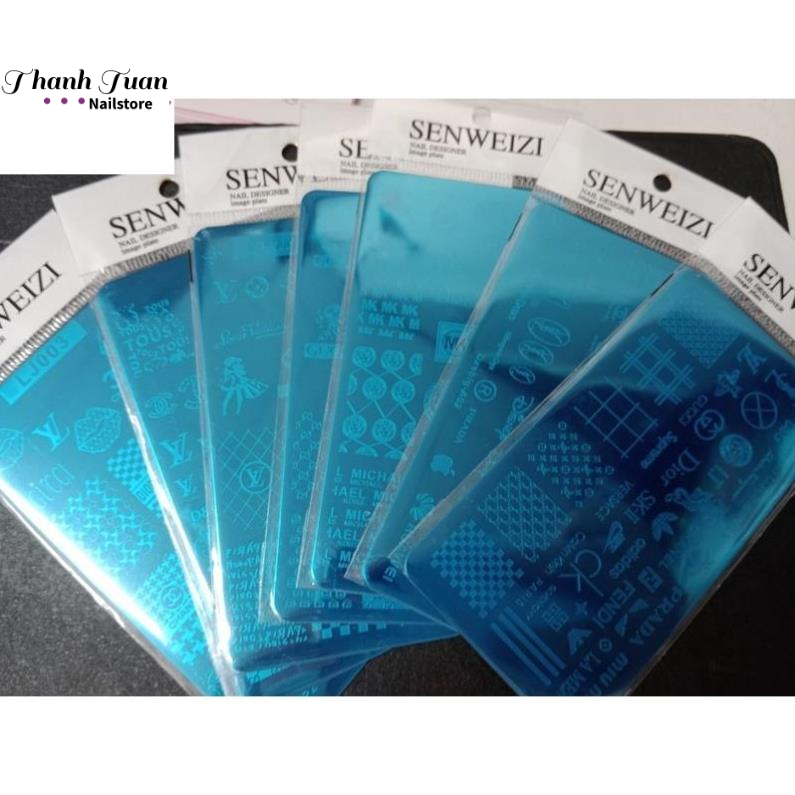 Khuôn In Hoa Văn, Con Dấu In Móng - Phụ Kiện Đồ Nail