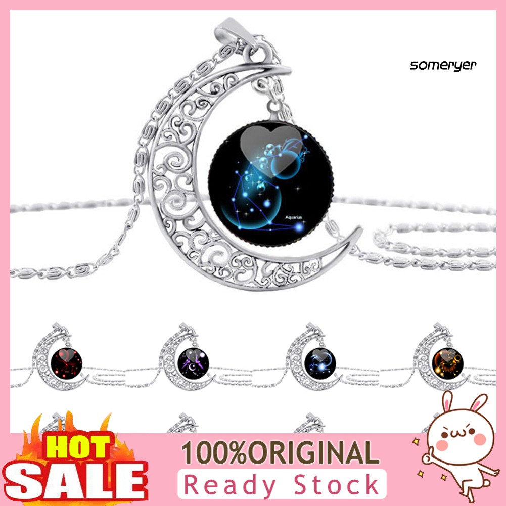 Vòng cổ có mặt hình 12 cung hoàng đạo hợp thời trang dành cho cả nam và nữ