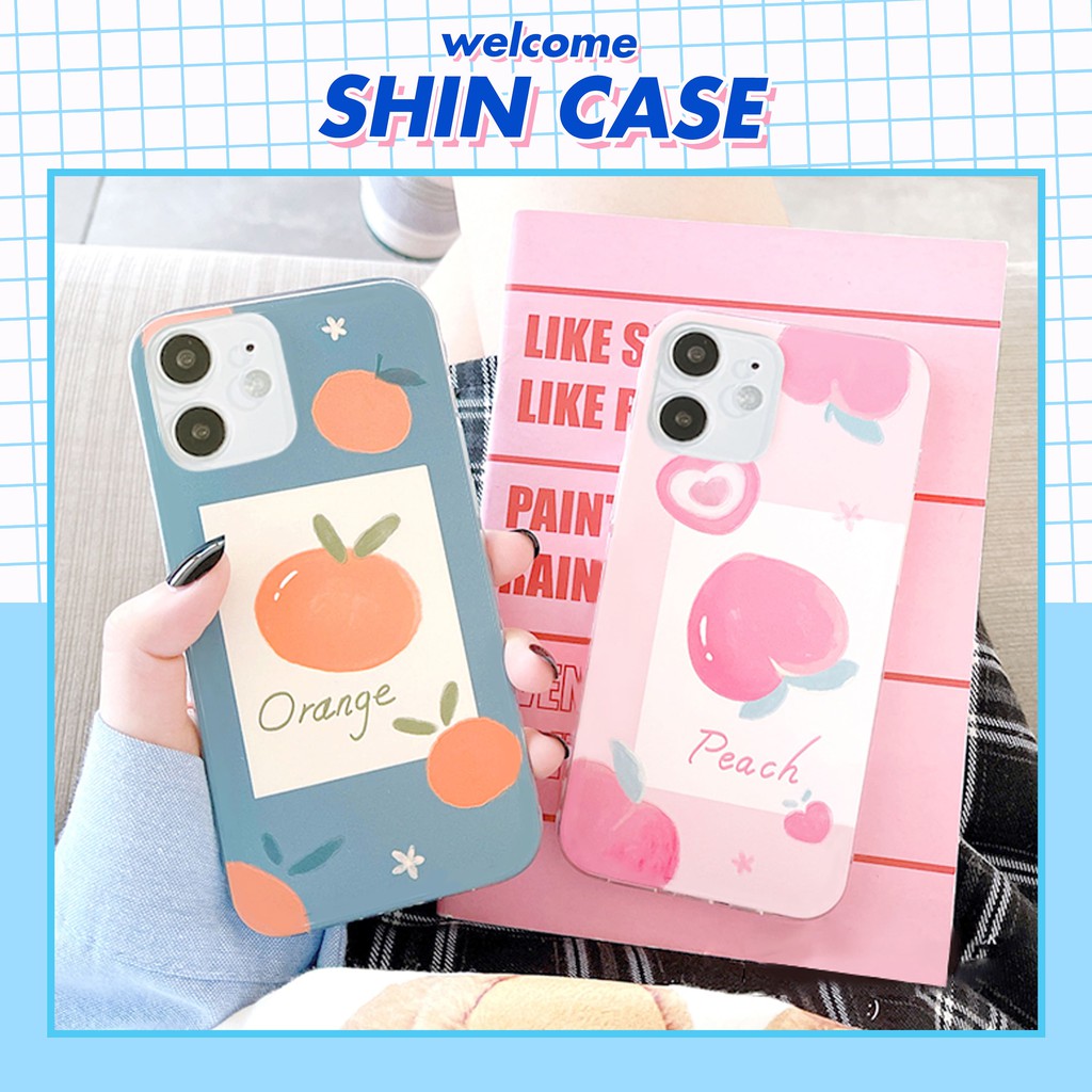 Ốp lưng iphone Tranh hoa quả viền trong chống ố 6/6plus/6s/6splus/7/7plus/8/8plus/x/xr/xs/11/12/13/pro/max/plus/promax