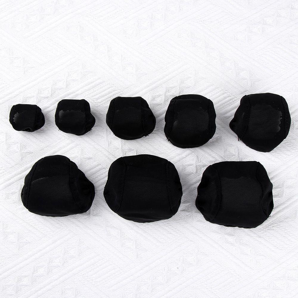 RAINBOW Multi-sizes Hairnet Net 1/3 1/4 1/6 Non-slip Hat Cap Fixed Hair DIY Wig Toy Doll DIY Accessories Black/Beige Color Head Headgear/Multicolor