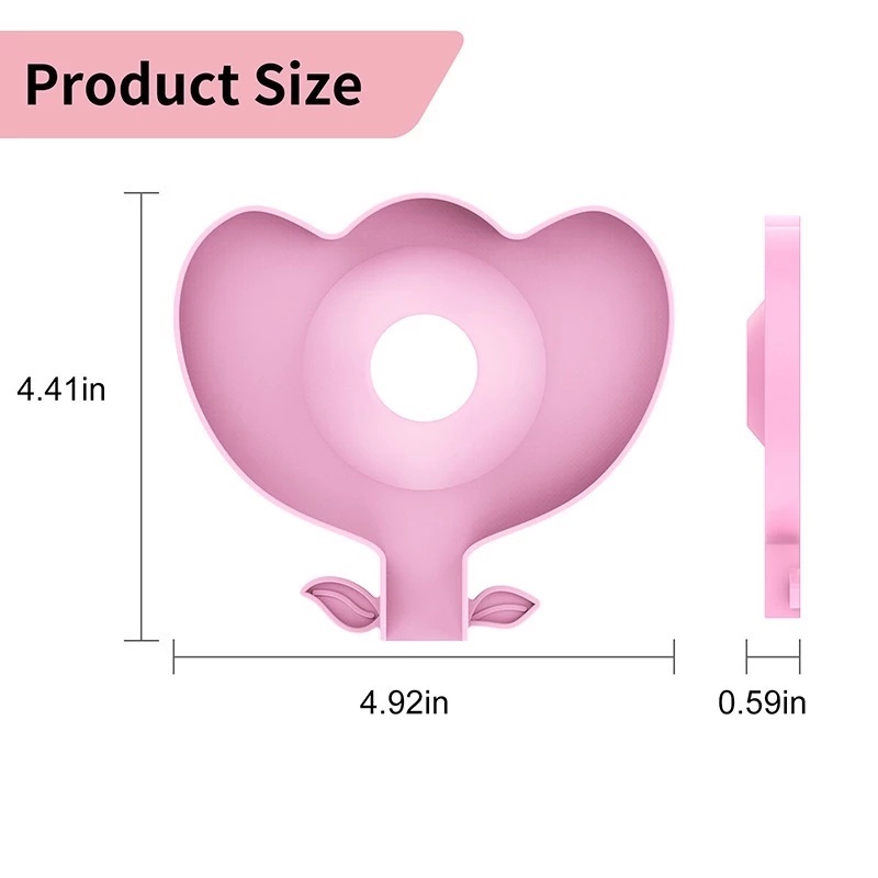 Miếng Lót Silicon Mềm Bền Chống Ẩm Chống Văng Nước Gắn Vòi Nước Bồn Rửa Nhà Bếp / Phòng Tắm