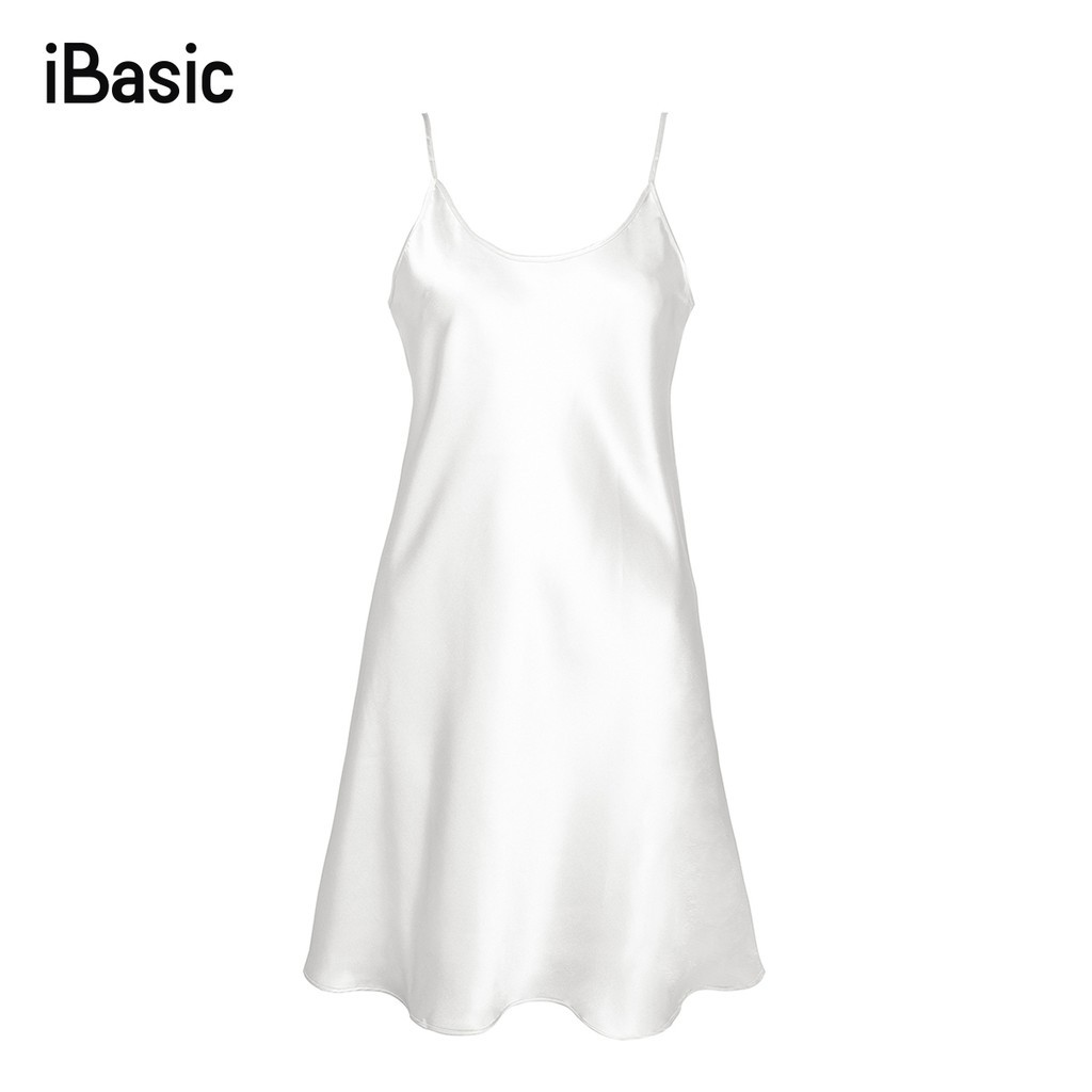 Đầm ngủ satin iBasic 7916 . 👑