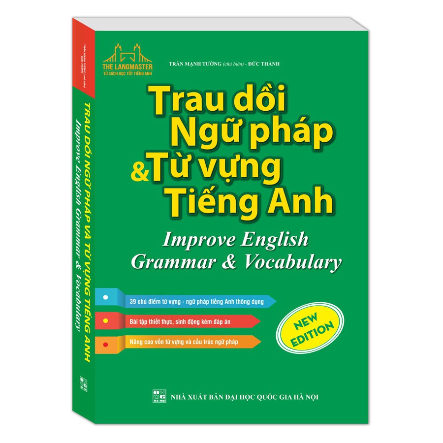 Sách: Trau dồi ngữ pháp và từ vựng tiếng Anh (improve English Grammar &amp; Vocabulary)