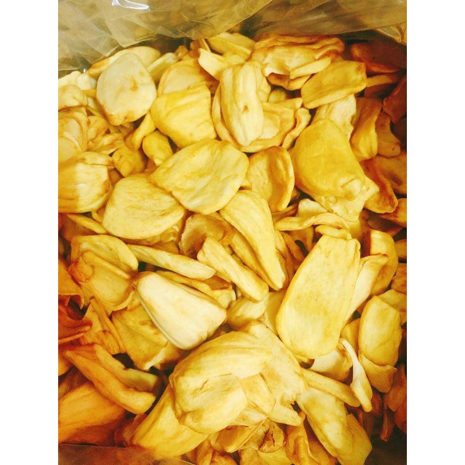 Mít Sấy Giòn Nguyên Miếng Không Vỡ Vụn 1 Túi To Đùng Như Hình