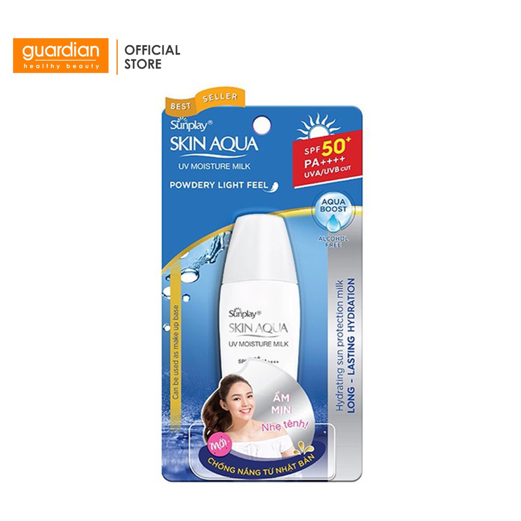 Sữa Chống Nắng Dưỡng Da Ẩm Mịn Sunplay Skin Aqua Uv Moisture Milk Spf 50+/pa++++ 30g
