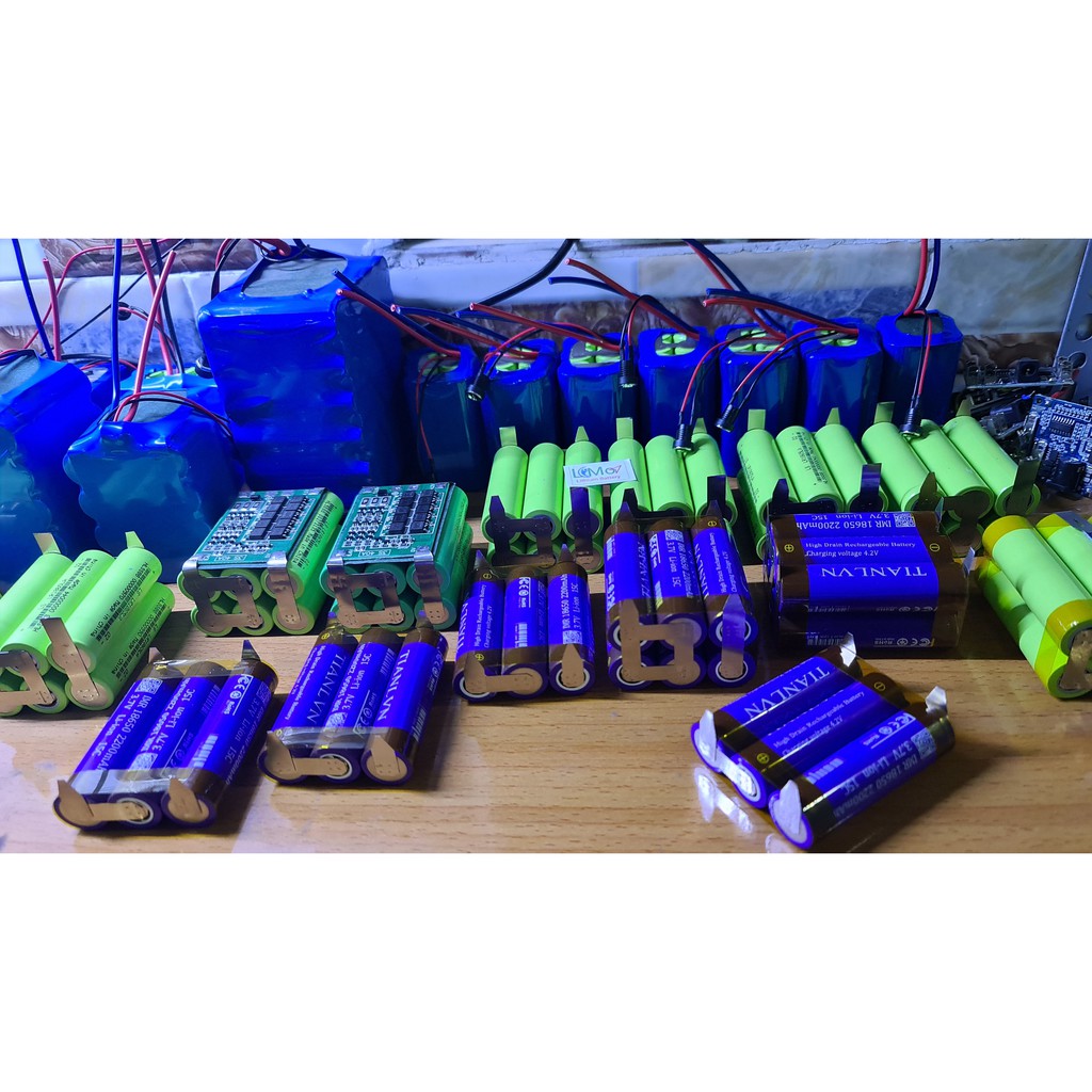 Khối pin 3S 12.6V 4000mAH 40A + Mạch bảo vệ 3S 25/40A