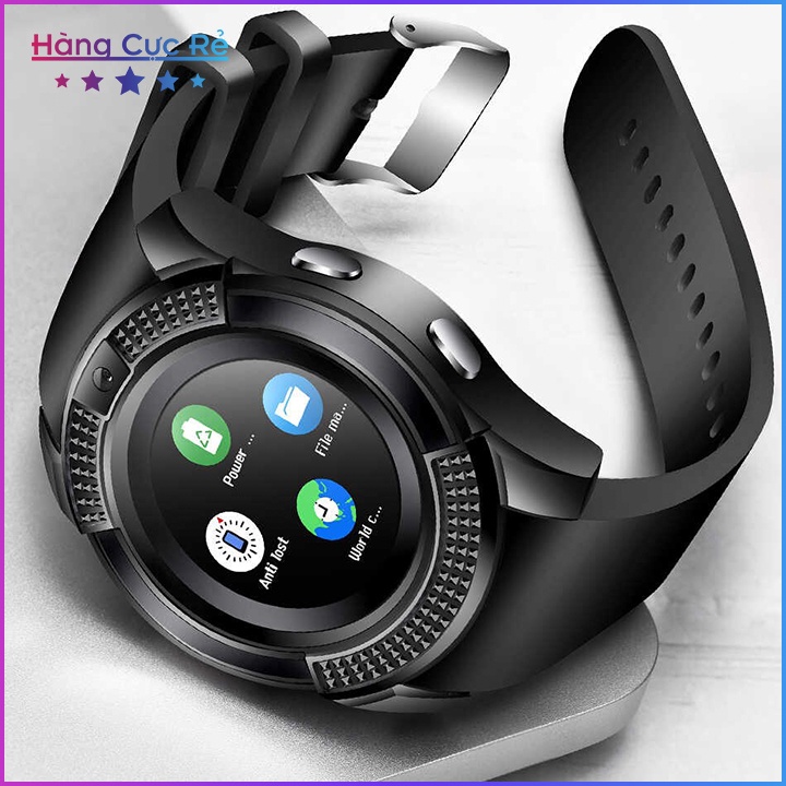 Đồng hồ thông minh điện tử nghe gọi, chụp hình, nghe nhạc smart watch HCRV8 - Shop Hàng Cực Rẻ