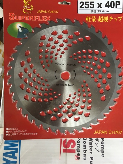 Lưỡi tròn lắp máy cắt cỏ