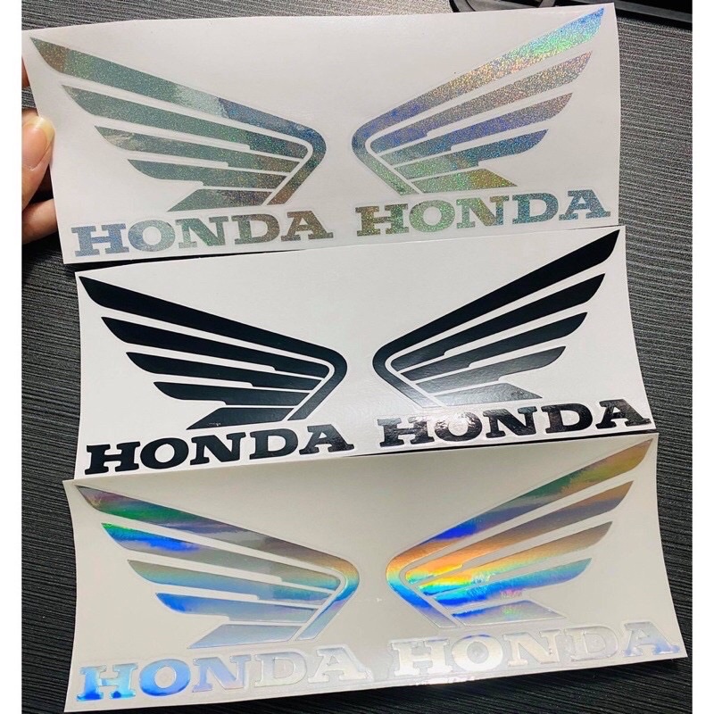 Tem Cánh Chim Honda Dán xe máy (giá 1 cặp)