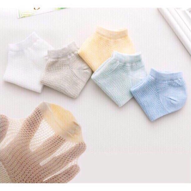 SET 5 ĐÔI TẤT LƯỚI HÀNG XUẤT LOẠI I SIÊU MỊN CHO BÉ - LADY