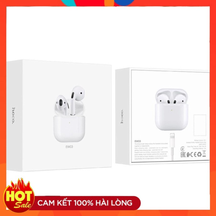 Tai Nghe Bluetooth Chính Hãng Hoco EW03 /DES03. Chống ồn,Cảm Biến,Định vị, Đổi Tên.Dùng Cho IOS và Androi