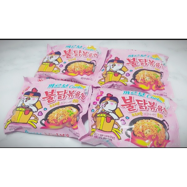 Mì / ramen gà cay Buldak Hàn Quốc series 6 Loại!