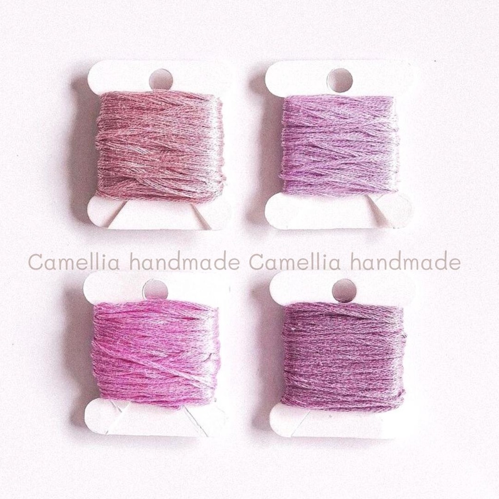 Set 10 Bobbin Quấn Chỉ Thêu Tiện Dụng, Bobbin Nhựa