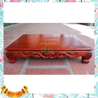 Bàn osin kiểu trúc hóa gỗ hương,cao cấp sang trọng Cao 12cm