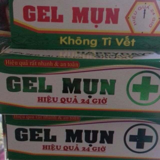 Gel mụn HAPPYDAY HIỆU QUẢ SAU 24H sử dụng