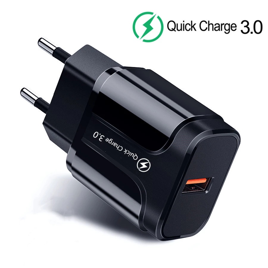 Củ sạc 18W cổng USB QC 3.0 thích hợp cho điện thoại