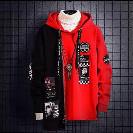 Áo Hoodie Nón Chui Trùm Đầu Nữ Nam Unisex Chất Vải Nỉ Poly Đầu Khủng Long WAH080NO