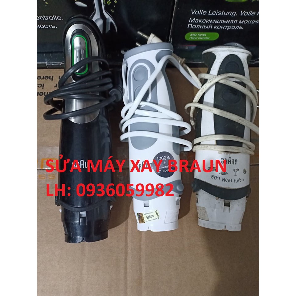 Sửa máy xay cầm tay Braun