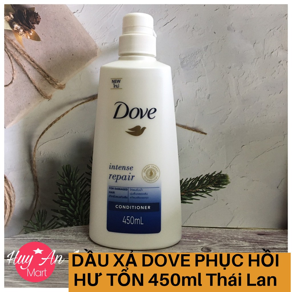 Dầu gội - dầu xả Dove Thái Lan mẫu mới 450ml HÀNG CHÍNH HÃNG